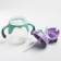 Drunker - children's impotion with silicone tube, 250 ml., With handles, color mix
