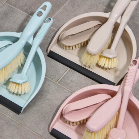 Dulyan cleaning set, 4 items: scoop, 3 brushes, 30 × 21 × 12 cm, color mix-10