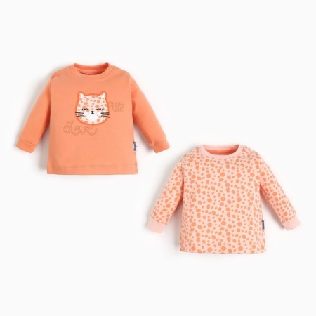 Longsliv children's (2pcs), orange color, height 68 cm