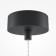 Suspension lamp Maytoni Mod172PL-01B, 1xG4, 20W, 20x20x381.3 cm, Black Color Black