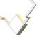 Wall lamp Mantra Boutique, Led, 1150lm, 3000k, 260x75x260 mm, white color