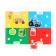 Developing toy "Fun Velcro", study colors, blue tractor