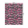The tablecloth “Hearts and strips”, rectangular, Saten, size 120x145 cm