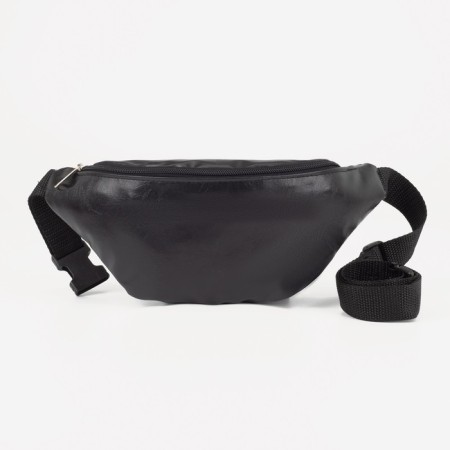 Lightning waist bag, black color