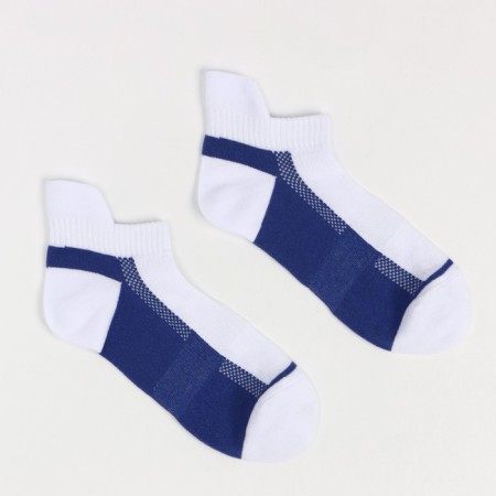 Male Sports socks, white/blue color, size 25-1