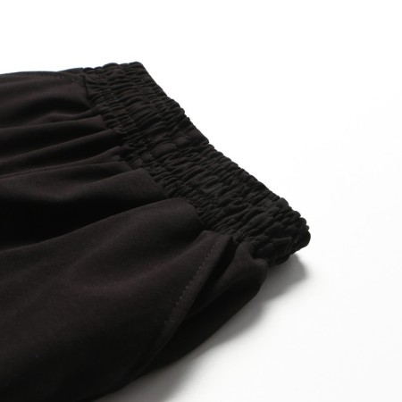 Sports pants for boys, black color, height 134 cm-1