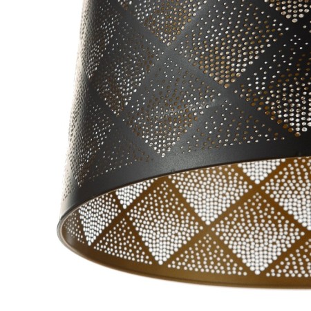 Lamp Bayerlux "Rombs" E27 40W Black gold 35x35x25-90cm-6