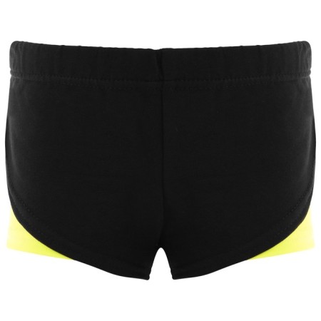 Shorts for gymnastics and dancing Grace Dance, p. 34, black color/lime-6