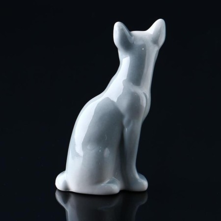 Porcelain figurine "Thai cat", 10 cm, mix-10
