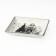 Serving share "Hugge", 15 × 15 cm, white color
