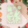 Stickers on the windows "New Year" deer, penguin, 28 x 19 cm