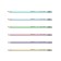 Chernographic pencil with Erichkrause Pastel, HB, Grifel D = 2.2 mm, wood, three -sided in a box, mix