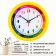 Walls wall, D-28 cm, children's, teaching "Rainbow", silent