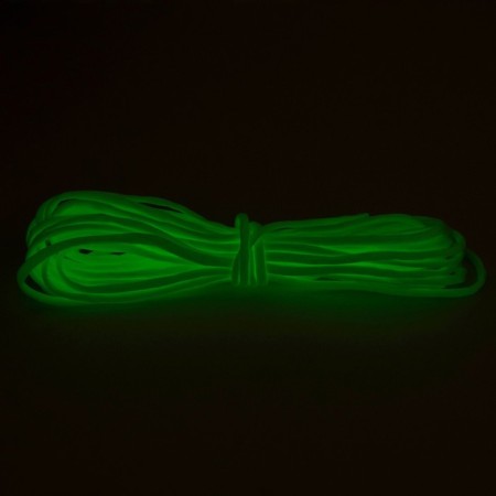 Paracord 550 glowing in the dark "Master K." 4 mm, 10 m, green-3