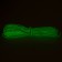 Paracord 550 glowing in the dark "Master K." 4 mm, 10 m, green
