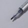 Skin marking set, 2 items: felt -tip pen and ruler
