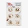 Stickers for flowers and gifts "Miracles in the New Year!", 16 × 9.5 cm