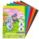 Complexed paper, 14x19 cm, 6 sheets, 6 colors, coated, one -sided, in a package, 80 g/m², Smeshariki