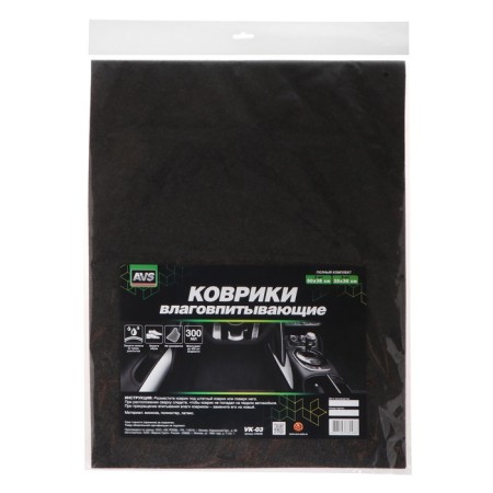 Moisture mats AVS VK-03, 50x38 cm, 25x38 cm, set 4 pcs-2