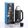 Thermos "Arctic. UAZ", 1.25 l, with a pen, retains heat 40 hours, black