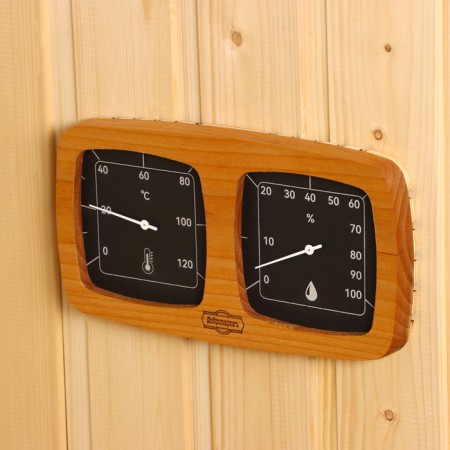 Thermometer-gigrometer, 23.5x12.7x2.5 cm v-T082-1