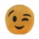Pillow for the headrest Matech Smile Line, wink, 30 x 30 x 10 cm, yellow
