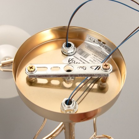 Ceiling chandelier Nicole 2he27 40W gold-8