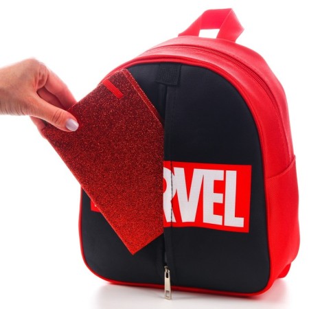 Baby backpack, on a zipper, 23 cm x 10 cm x 27 cm "Super-heroes", Avengers-6