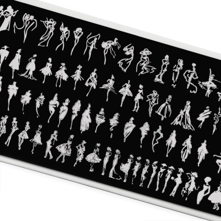 TNL Premium stamping plate "Stranger silhouette"-1