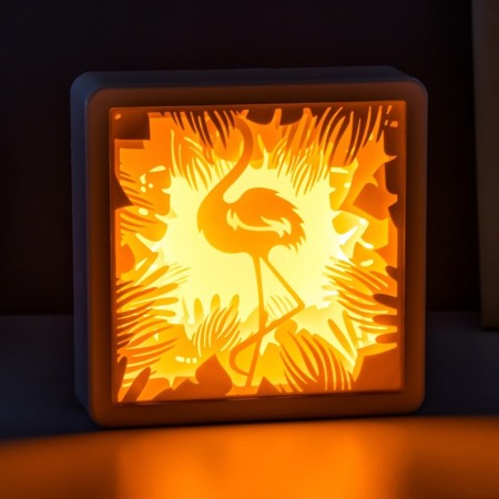 Light picture “Ostrus” LED from 3haa USB batteries 15.5x4.5x15.5 cm Risalux