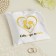 Pill for the rings "Council and love", white-gold