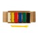 Plasticine soft (wax) 6 colors 90 g "Kalyak-Malyak", with a stack