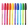 A set of ballpoint pens 10 colors, Carioca "Fiorella", Node 1.0 mm, fluorescent ink, mix