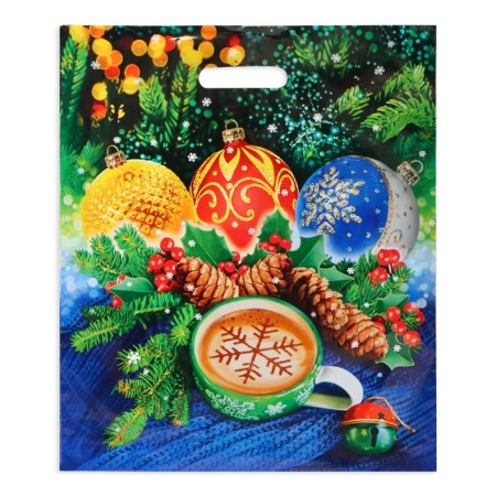 Package "Lights", polyethylene with a cut -off pen 40x47 cm, 45 μm