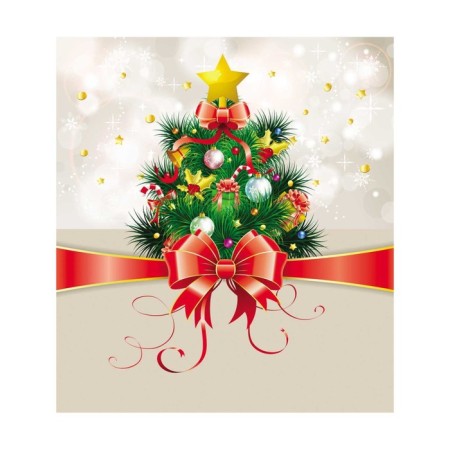Set of napkins for setting the table "New Year postcard", rectangular, size 32x46 cm, 4 pcs-2