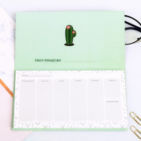 Glider with tear -off sheets "My plans for the day", 50 sheets-3