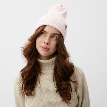 Women's hat minku, rr 52-56, pale pink color