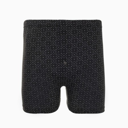 Male panties free with button, black color/rhombuses, size 48-3