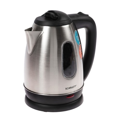 Electric kettle Scarlett SC-EK21S20, 1.8 l, 1600 watts, silver