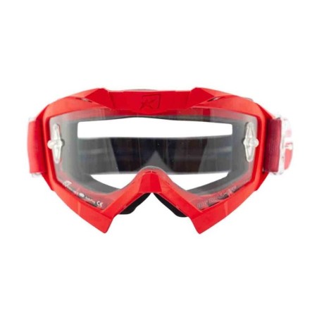 Cross -cross Ariete Adrenaline Primis Plus 2022, red, transparent lenses, antifog-1