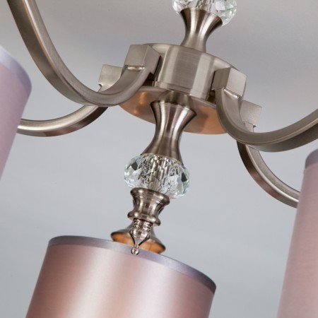Ceiling chandelier OFELIA, 40W, E14, 60x60x30 cm-4