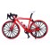 Metal bicycle "Tourist", red color