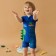 Bathing suit Children's baby Me "Dino" growth 92-98 cm