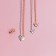 Ring "Heart" belt, color gold, dimensionless