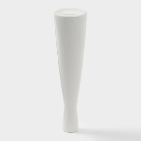 Vase for flowers porcelain Magistro "Blanche", 5.6 × 21.4 cm, white color-2