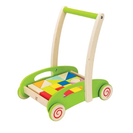A walker with a designer