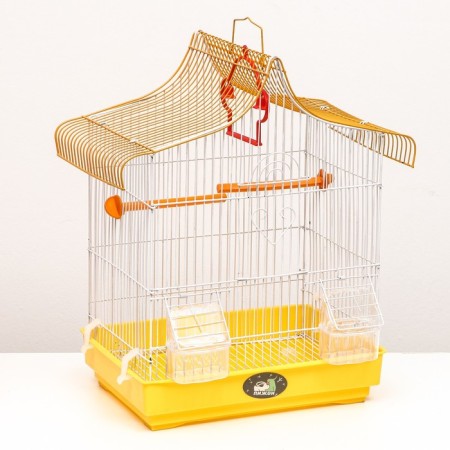 Poultry cell equipped BD-2/1D, 32 x 22 x 45 cm, mix of flowers-1