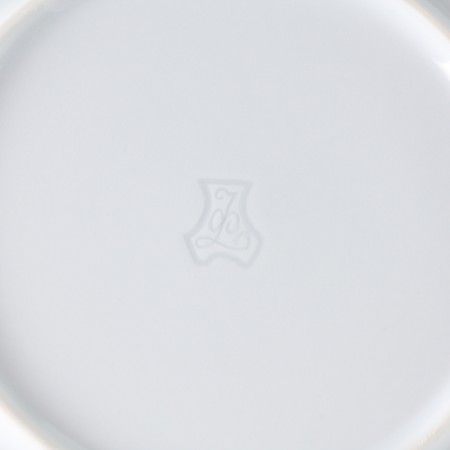Porcelain plate "Dragonfly", d = 20 cm, white-4