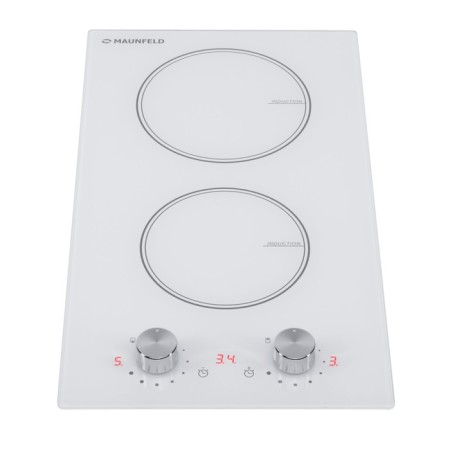 Maunfeld CVI292MWH hobing surface, induction, 2 burners, white-1