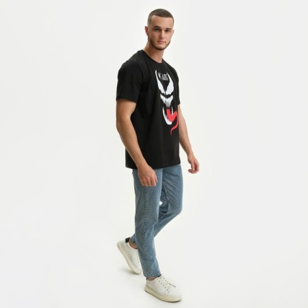 Male T -shirt "Venom", black color, size 50-3